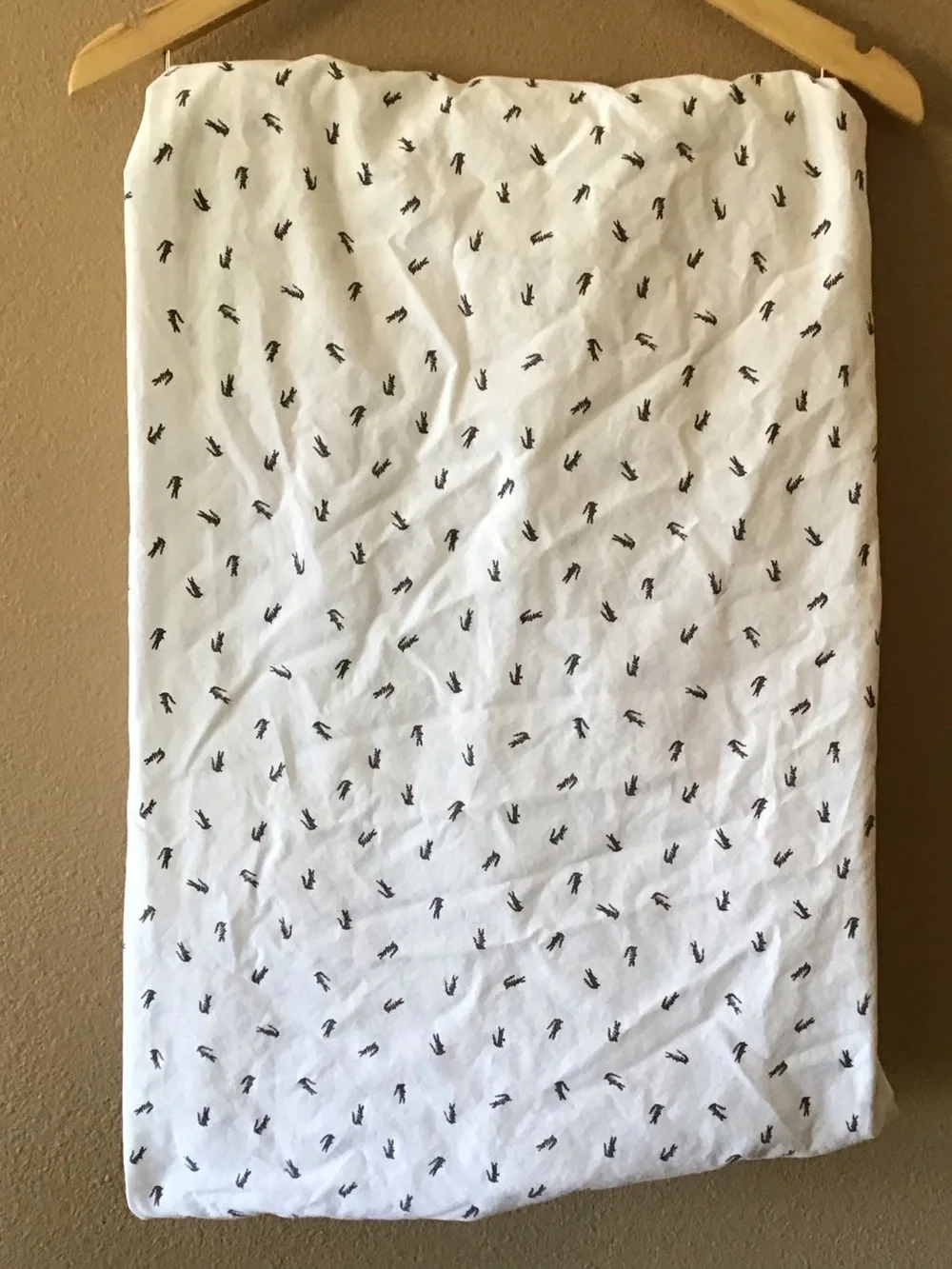 Lacoste Logo Queen Sized Flat Sheet